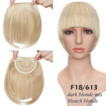 Best Clip In Fringe Blunt Bangs UK - Hair Accessories