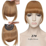 Best Clip In Fringe Blunt Bangs UK - Hair Accessories