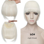 Best Clip In Fringe Blunt Bangs UK - Hair Accessories