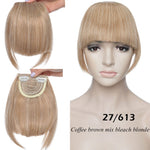 Best Clip In Fringe Blunt Bangs UK - Hair Accessories