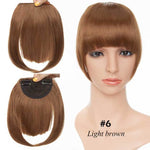 Best Clip In Fringe Blunt Bangs UK - Hair Accessories