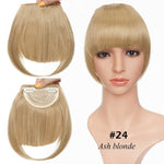 Best Clip In Fringe Blunt Bangs UK - Hair Accessories