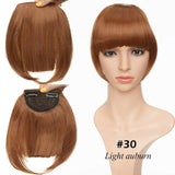Best Clip In Fringe Blunt Bangs UK - Hair Accessories
