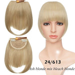 Best Clip In Fringe Blunt Bangs UK - Hair Accessories