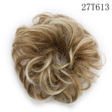 Synthetic Wrap on Curly Hair Bun for Chignons & Updos