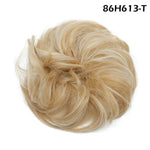 Synthetic Wrap on Curly Hair Bun for Chignons & Updos