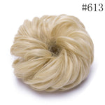 Synthetic Wrap on Curly Hair Bun for Chignons & Updos