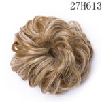 Synthetic Wrap on Curly Hair Bun for Chignons & Updos