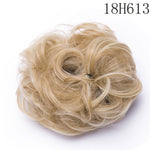 Synthetic Wrap on Curly Hair Bun for Chignons & Updos