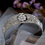 Meghan Crystal Bridal Tiara - Hair pieces for Wedding