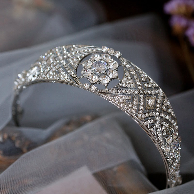 Meghan Crystal Bridal Tiara - Hair pieces for Wedding