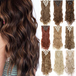 24inch Clip in Synthetic Curly Hair Extensions 8-piece