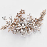 Bridal Vintage Gold Headpiece Hair pieces for Wedding