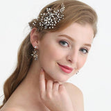 Bridal Vintage Gold Headpiece Hair pieces for Wedding