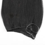 100% Human Hair One Piece Invisible Wire Hair Extensions