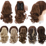 Synthetic Short Wavy Ponytail Hair Extensions