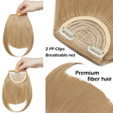 Best Clip In Fringe Blunt Bangs UK - Hair Accessories