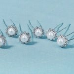 Bridal Pearl & Crystal Hair pins | Hair Accessories for Wedding Guests