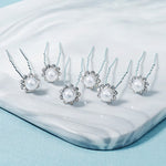 Bridal Pearl & Crystal Hair pins | Hair Accessories for Wedding Guests