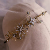 Crystal Stars Bridal Headband - Wedding Hair Accessories