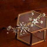 Crystal Stars Bridal Headband - Wedding Hair Accessories