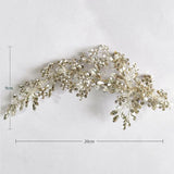 Lydia Crystal Vine Bridal Hair Accessory