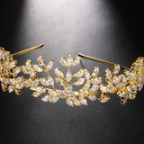 Myra Wedding Crown Crystal Tiara