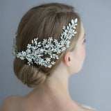 Lydia Crystal Vine Bridal Hair Accessory