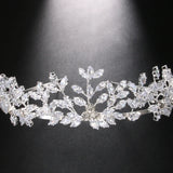 Myra Wedding Crown Crystal Tiara