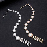 Pearl Hair Chain Jewellery - Hair Tikka 