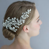 Lydia Crystal Vine Bridal Hair Accessory