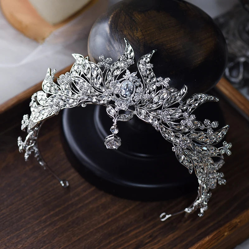 Crystal wedding Bridal Tiara for brides turkish iranian persian middle eastern european