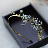 Nadine Crystal Stars Bridal Headband