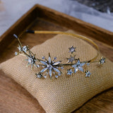 Nadine Crystal Stars Bridal Headband