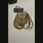 Clip In Fringe Blunt Bangs