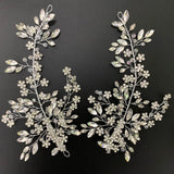 Lydia Crystal Vine Bridal Hair Accessory