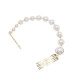 Pearl Hair Chain Jewellery - Hair Tikka 