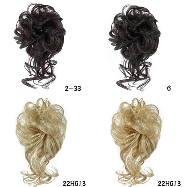 Hairpiece Extensions for Messy Curly Bun & Updo For Women
