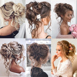 Hairpiece Extensions for Messy Curly Bun & Updo For Women