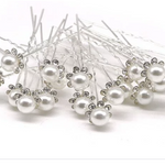 Bridal Pearl & Crystal Hair pins | Hair Accessories for Wedding Guests