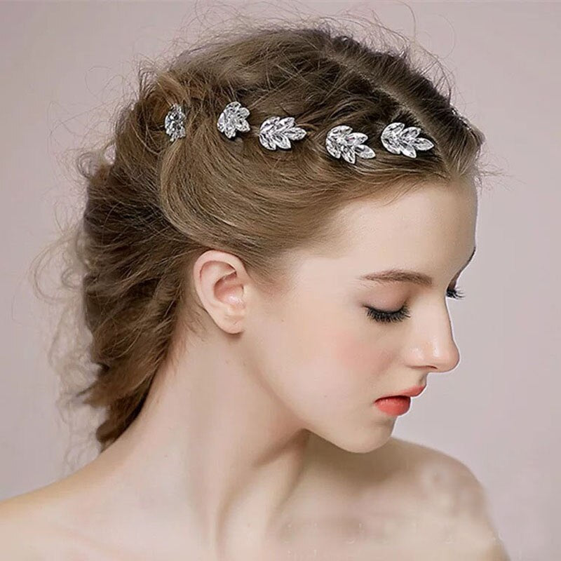 Sparkling Crystal Wedding Hair pins