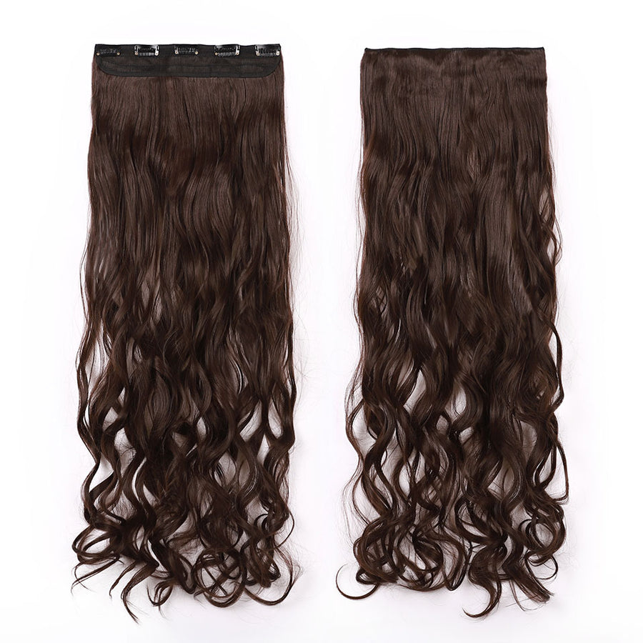 One Piece Curly Clip in Synthetic Hair Extensions