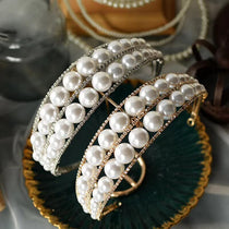 Pearl & Crystal Headband - Bridal Accessories for Hair