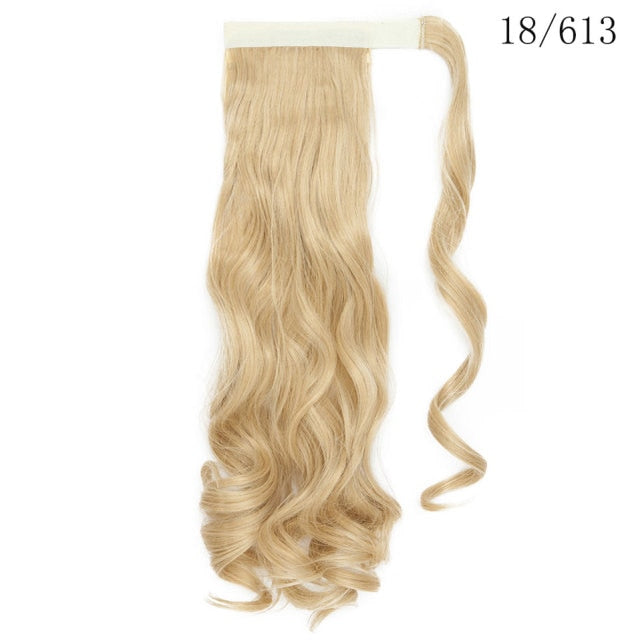 Sadie Synthetic Clip In Wrap Around Ponytail Hair Extension