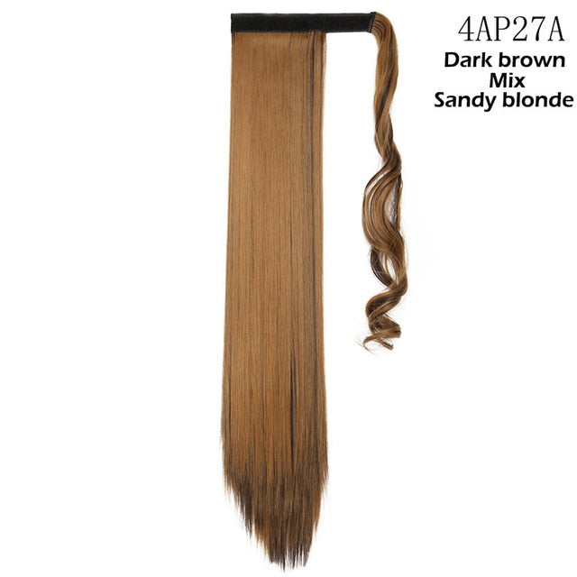 Sadie Synthetic Clip In Wrap Around Ponytail Hair Extension