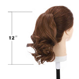 Synthetic Short Wavy Ponytail Hair Extensions