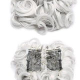 Large Synthetic Clip In Curly Hair Bun for Chignons & Updos