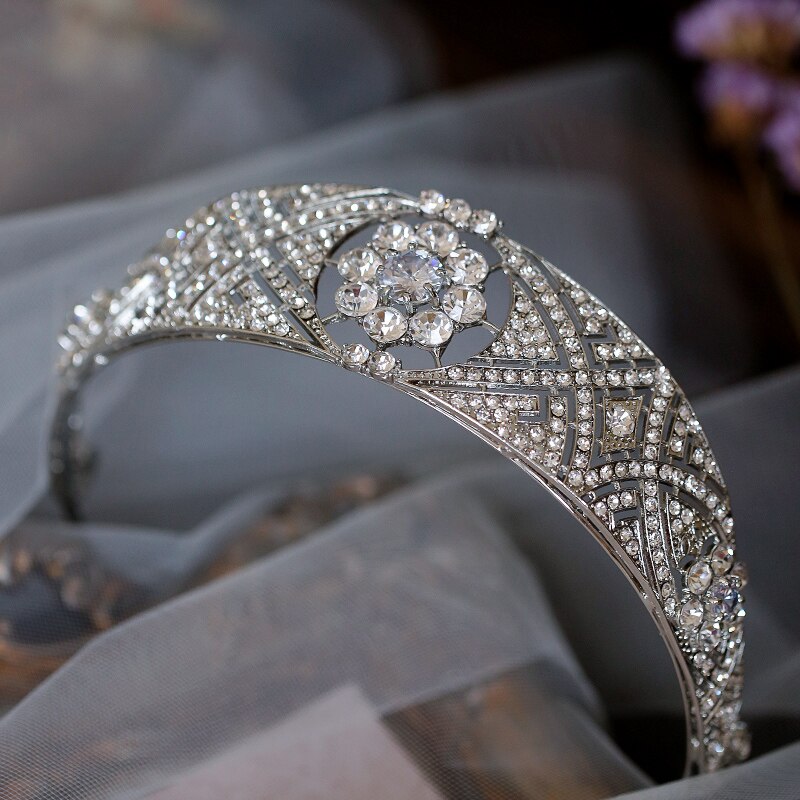 Meghan Crystal Bridal Tiara - Hair pieces for Wedding