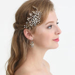 Bridal Vintage Gold Headpiece Hair pieces for Wedding