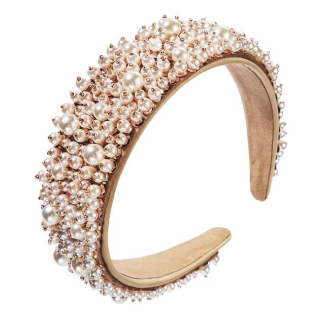 Pearl Bridal Headband 
